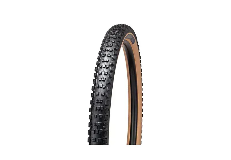 Specialized Eliminator Grid Trail T7 TLR Trail Tire in Soil Searching Tan-1