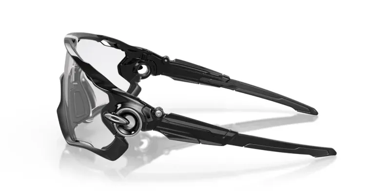 Oakley Jawbreaker OO-9290-14 In Clear To Black Iridium Photochromic Lenses/Polished Black Frame-2