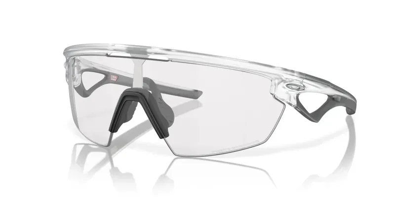 Oakley Sphaera OO4903-07 In Clear To Black Iridium Photochromic Lenses/Matte Clear Frame