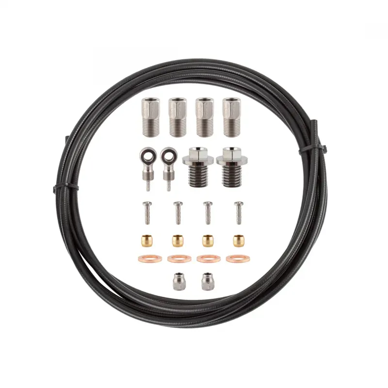 Clarks HH1-7 Hydraulic Hose Kit in Black