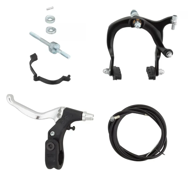 Sunlite MX1000 Brake Set with Mounting Bolts in Black