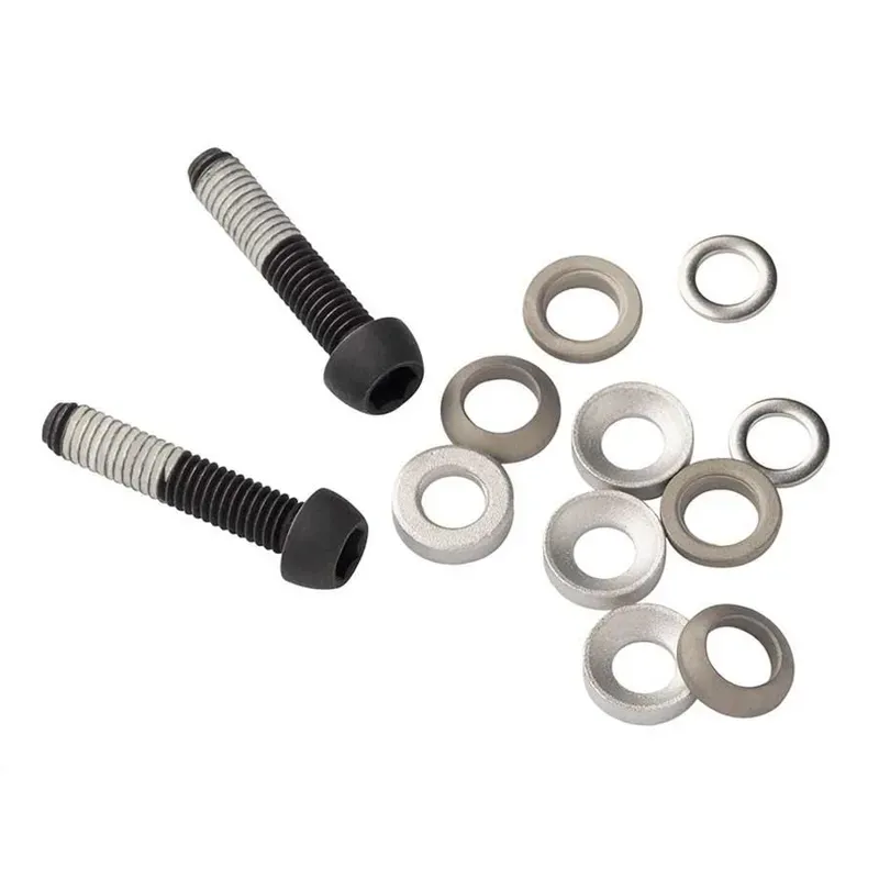 SRAM Flat Mount Stainless Steel 2-pack Bolt Kit - 17mm