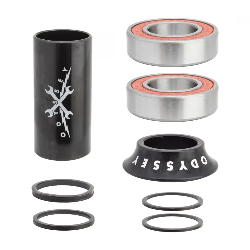 Odyssey Mid 22mm Axle BB Set in Black