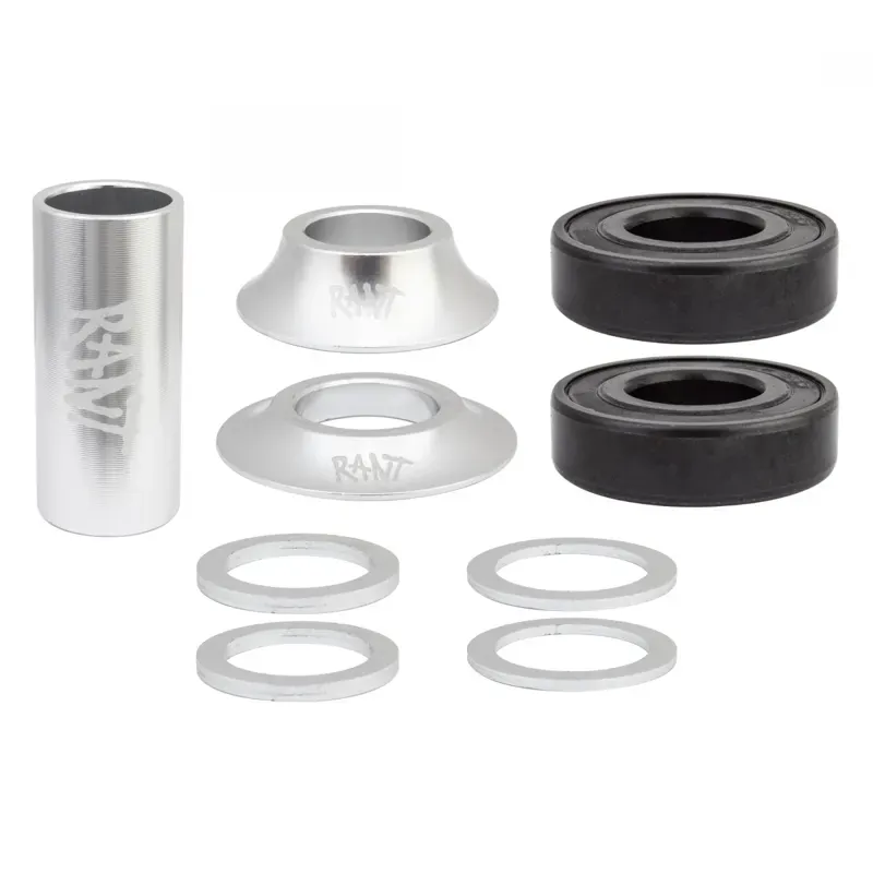 Rant Bang Ur Mid 19mm Sealed Bottom Bracket Set in Silver