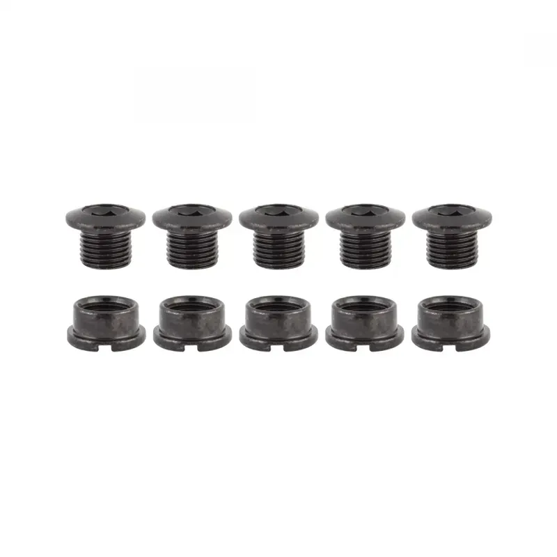 Origin8 Single STL Chainring 5 Bolt Set in Black