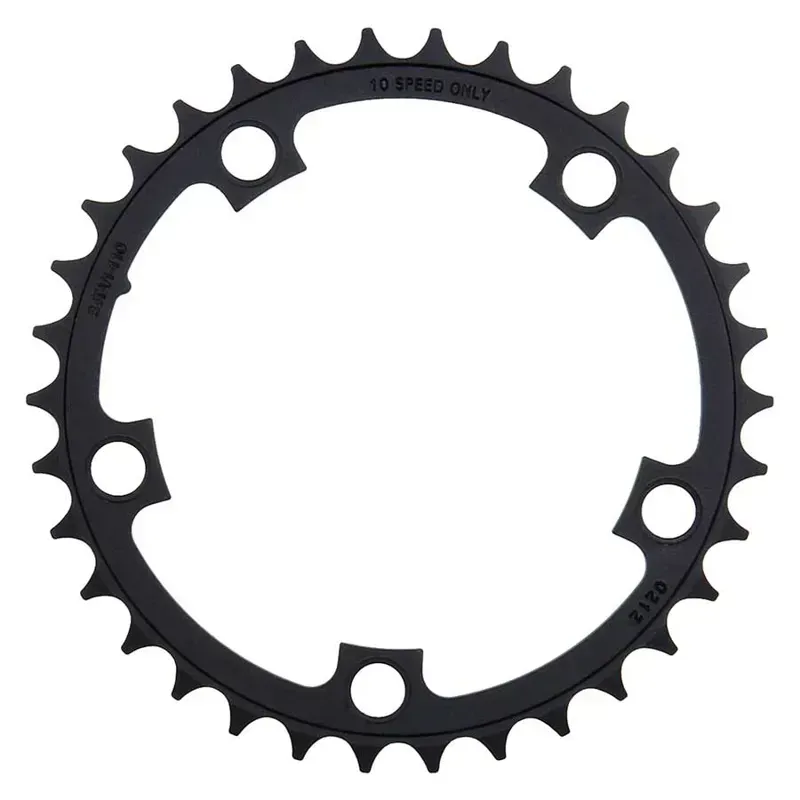 SRAM 34-tooth 10-speed 110mm 5-bolt Inner Chainring in Black