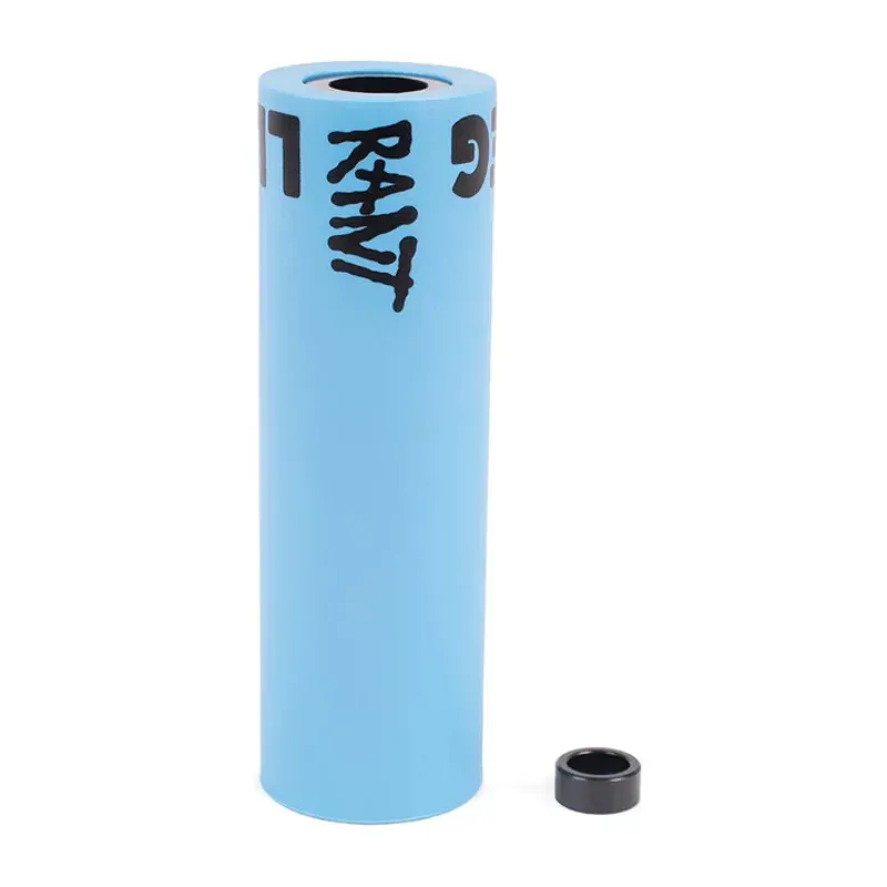Rant LL Cool 115x37/14mm Single BMX Peg w/ 3/8-inch Adaptor in Sky Blue