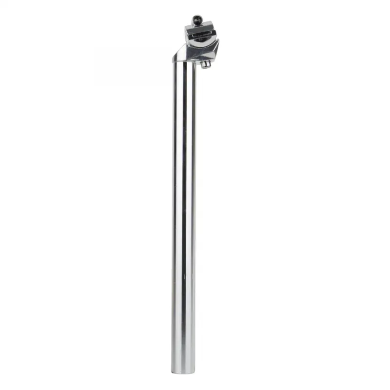 Sunlite 25.0x350mm Rigid Alloy Seatpost with Clamp in Silver