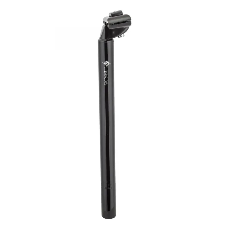 Origin8 C-Lite 27.2 350mm Seatpost W/Clamp in Black