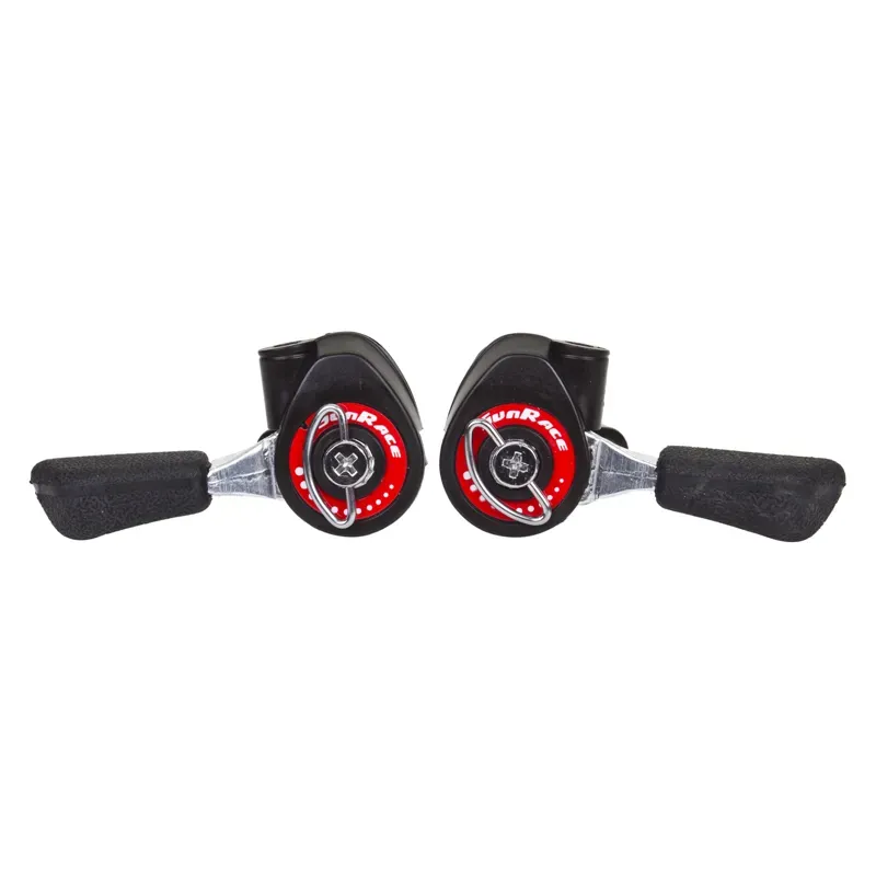 Sunrace SL-M10 HB SLM10 L and R Friction Thumb Shifter in Black/Silver