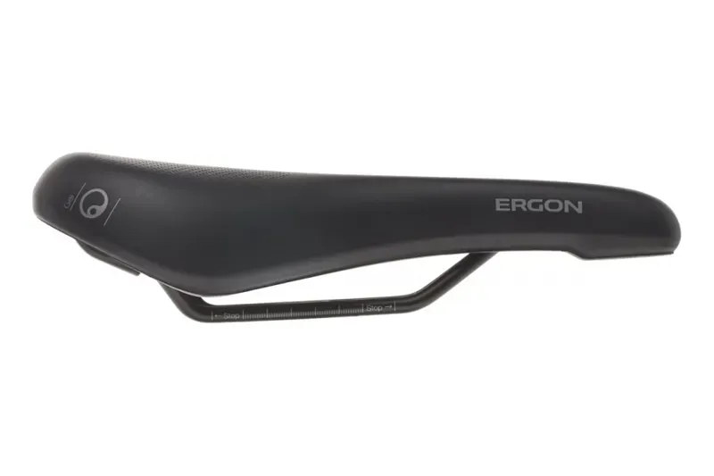 Ergon SM Sport Gel Saddle - Chromoly Stealth Women's Small/ Medium Steah