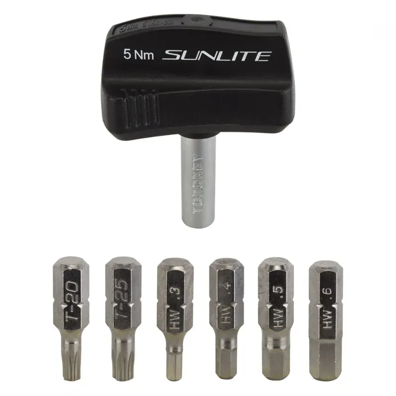 Sunlite Mini Torque Wrench Set in Black
