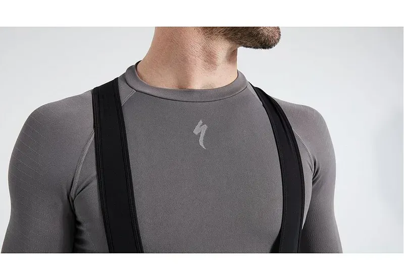 Specialized Seamless Long Sleeve Baselayer in Gray-3