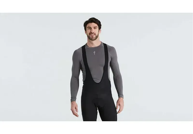 Specialized Seamless Long Sleeve Baselayer in Gray-1