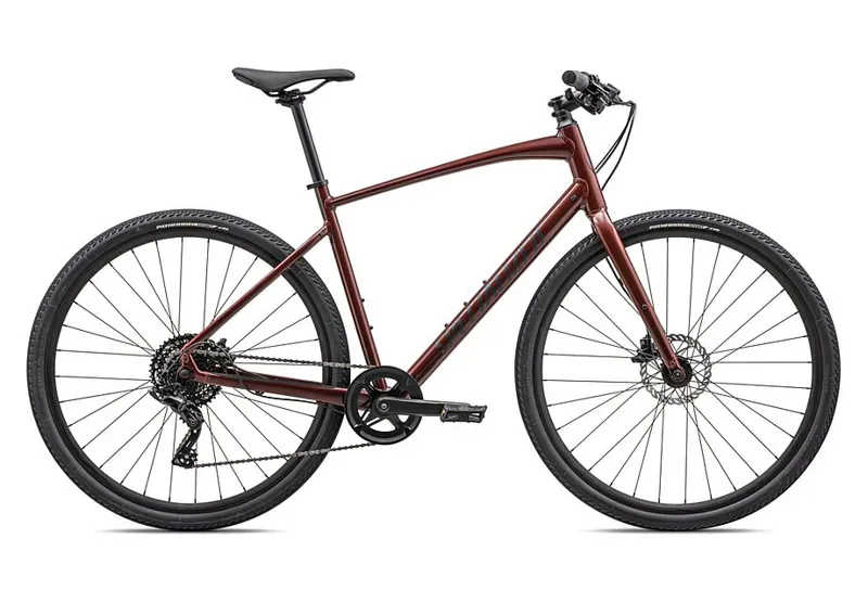 Specialized Sirrus X 2.0 Hybrid Bike in Rusted Red/Black Reflective