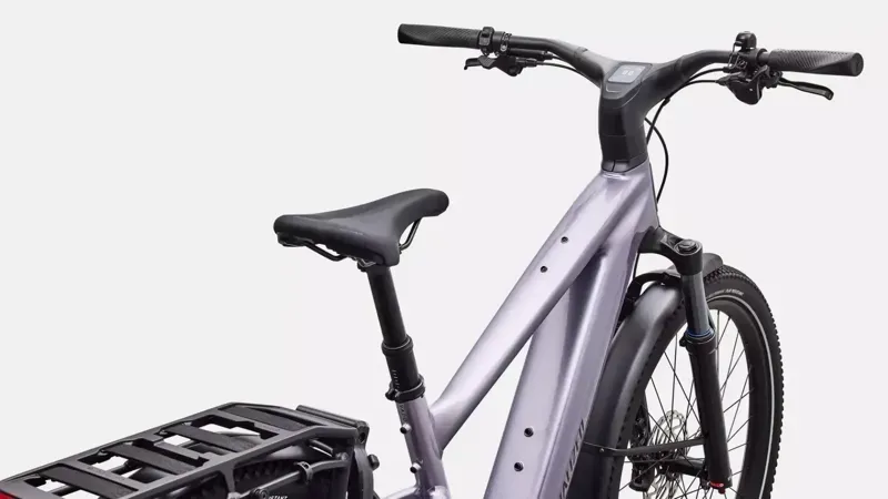 Specialized Turbo Vado 3 EVO 5.0 Hybrid eBike in Amethyst Frost/Bordeaux-3