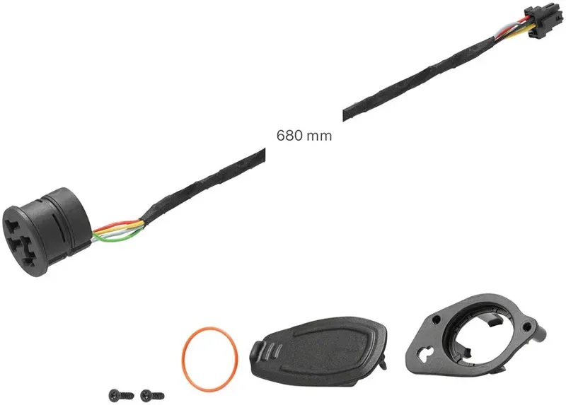 Bosch Charging Socket Kit For PowerTube 680mm BCH289 Bosch eBike System 2