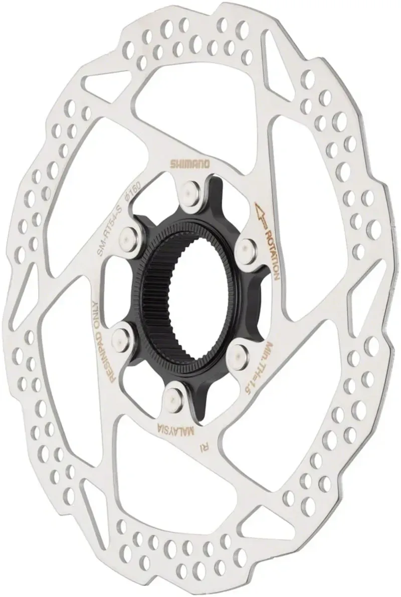 Shimano SM-RT54-SE Disk Brake Rotor 160mm Center Lock in Silver-1