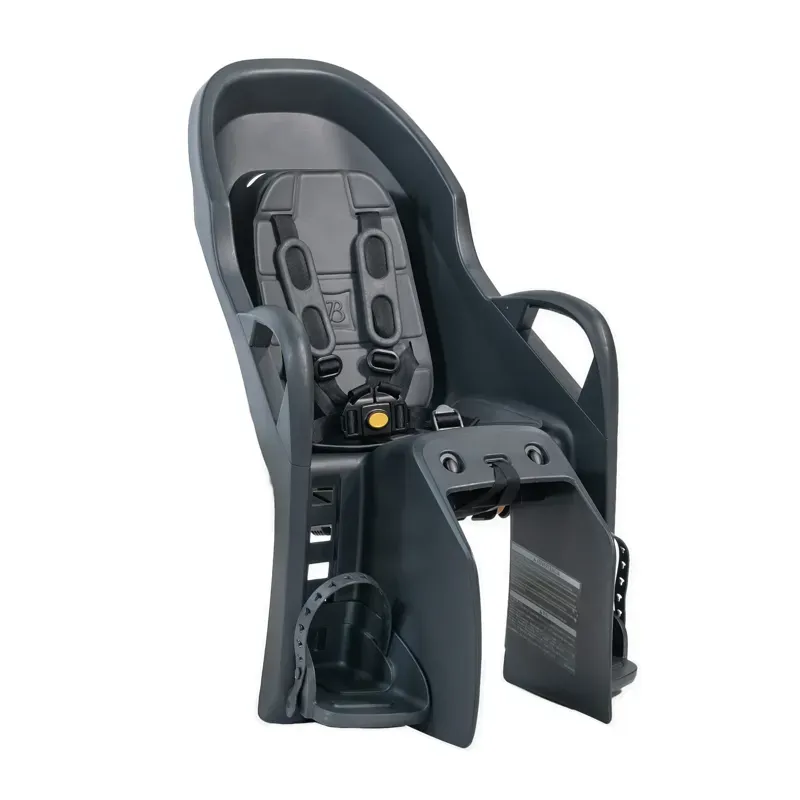 Burley Dash RM Child Bike Seat w/Rack in Black-1