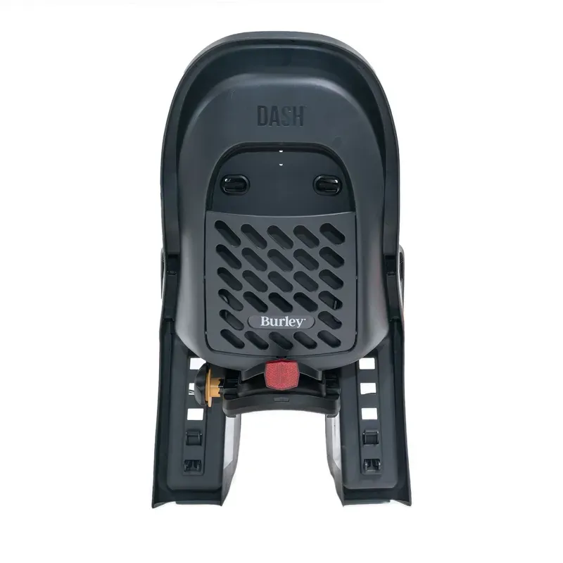 Burley Dash RM Child Bike Seat w/Rack in Black-3