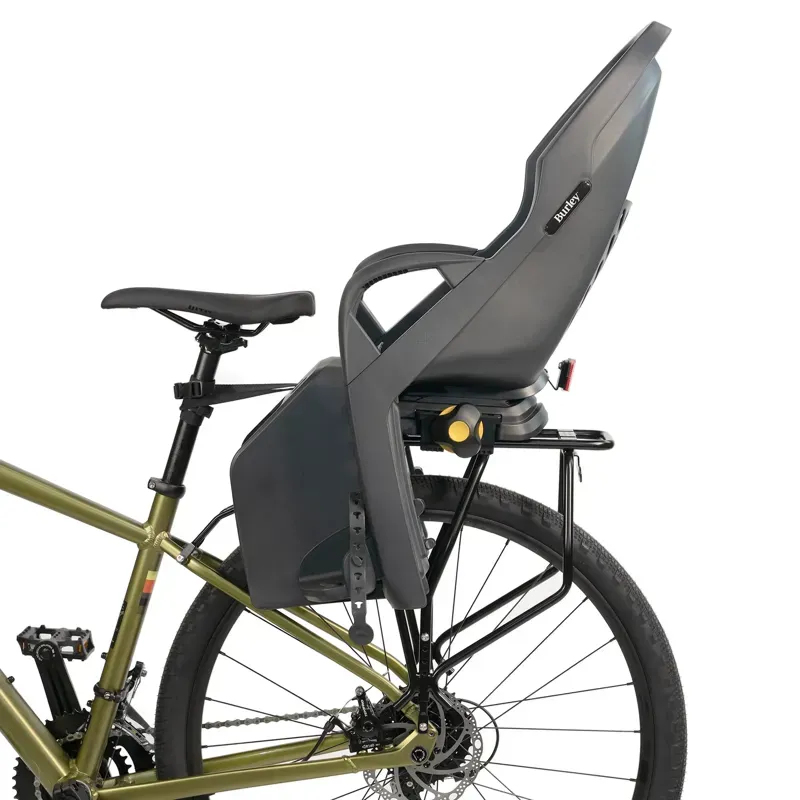 Burley Dash RM Child Bike Seat w/Rack in Black-6