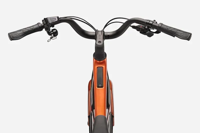 Cannondale FlyingV E-Hybrid Bike In Tiger Eye-3