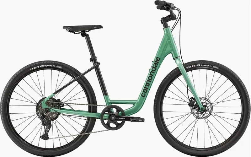 Cannondale Treadwell 2 Low StepThru Fitness Bike in Cactus Green