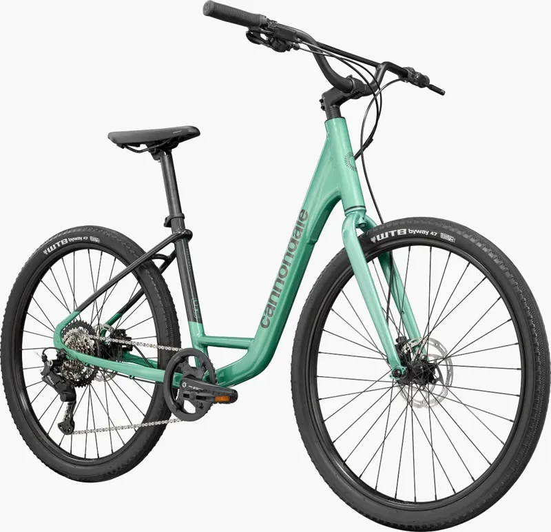 Cannondale Treadwell 2 Low StepThru Fitness Bike in Cactus Green-1