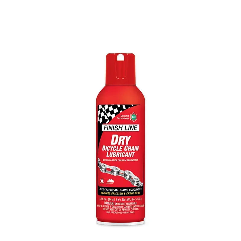 Finish Line Dry Lube 8oz Lubricant in Red