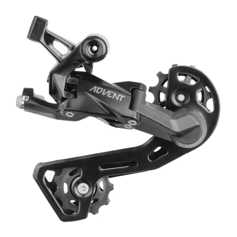 microSHIFT ADVENT Rear Derailleur 9 Speed Medium Cage in Black