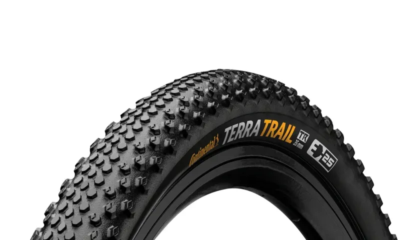 Continental Terra Trail Tire - 700 X 35 Tubeless Folding Black SL PureGrip ShieldWall System E25 Black SL 700 x 35 / 28 x 1.35-1