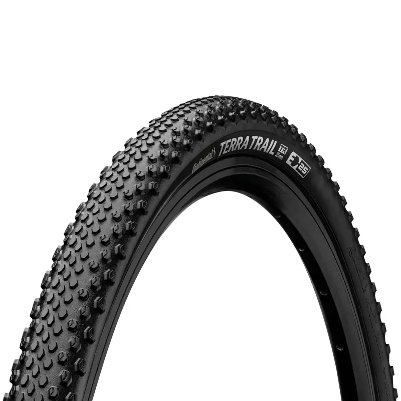 Continental Terra Trail Tire - 700 X 40 Tubeless Folding Black SL PureGrip ShieldWall System E25 Black SL 700 x 40 / 28 x 1.50-1
