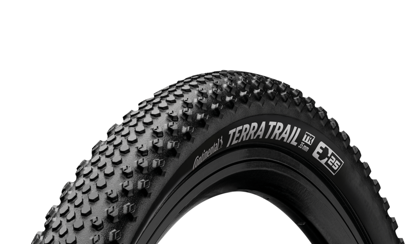 Continental Terra Trail Tire - 700 X 40 Tubeless Folding Black SL PureGrip ShieldWall System E25 Black SL 700 x 40 / 28 x 1.50-2