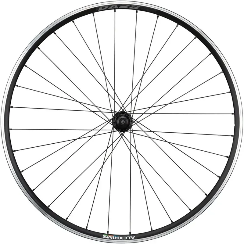 Quality Wheels Tiagra/DA22 700c 32-hole Cl. Rear Road Wheel in Black-2