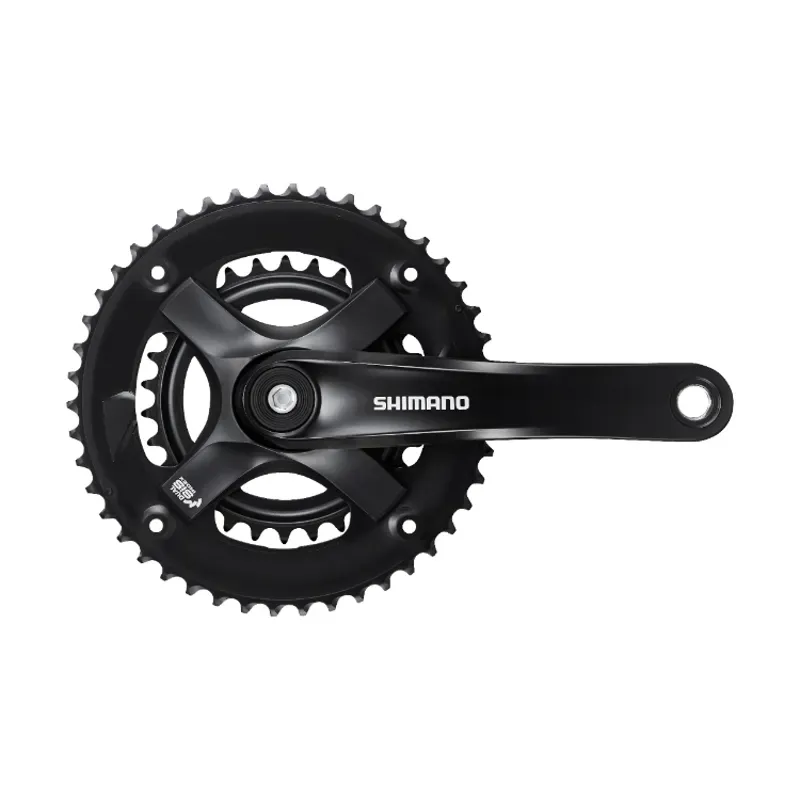 Shimano FC-TY-501-2 175mm 7/8-speed 46-30-tooth Crankset in Black