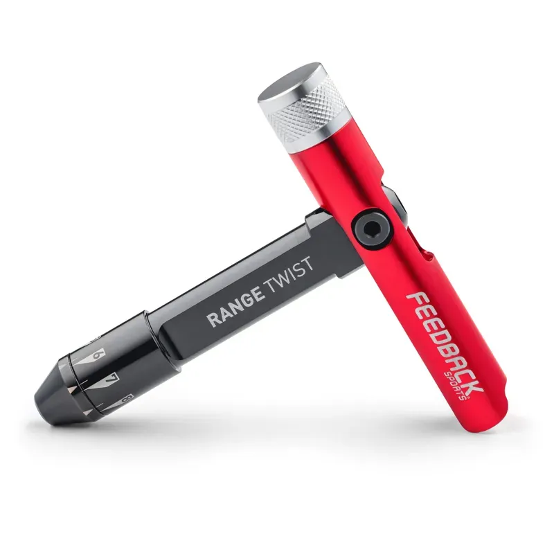 Feedback Sports Range Twist Torque Wrench in Red/Black-1