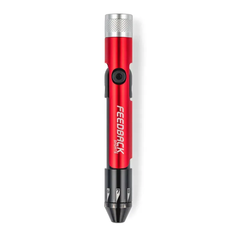 Feedback Sports Range Twist Torque Wrench in Red/Black-2