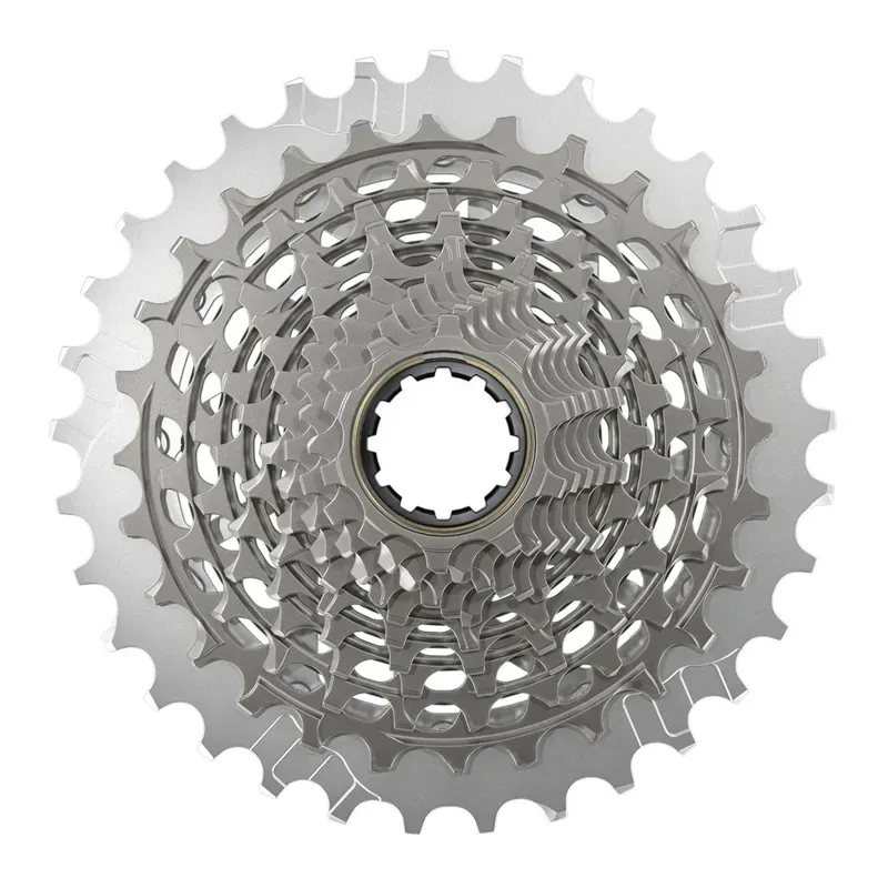 SRAM RED XG-1290 Cassette - 12-Speed 10-28t For XDR Driver Body Silver E1 Silver