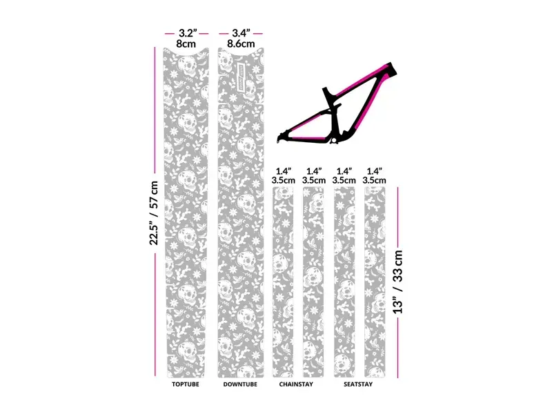 Giant Ground Keeper Frame Protector Kit in Death Valley Muerto