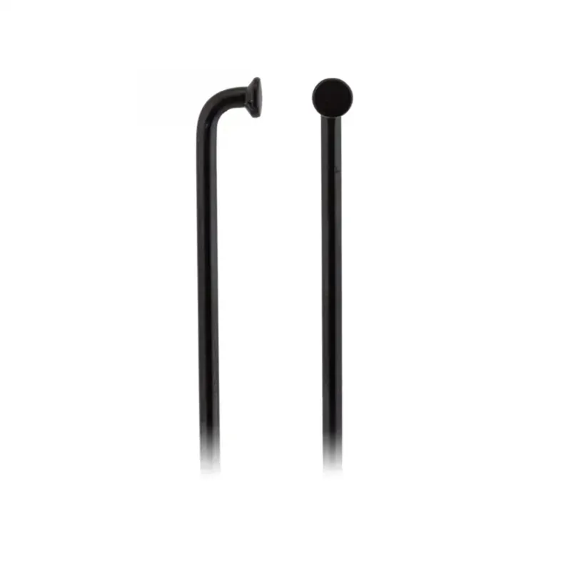 CN Stainless Steel 12g 290mm Single Spoke w/o Nipple in Black