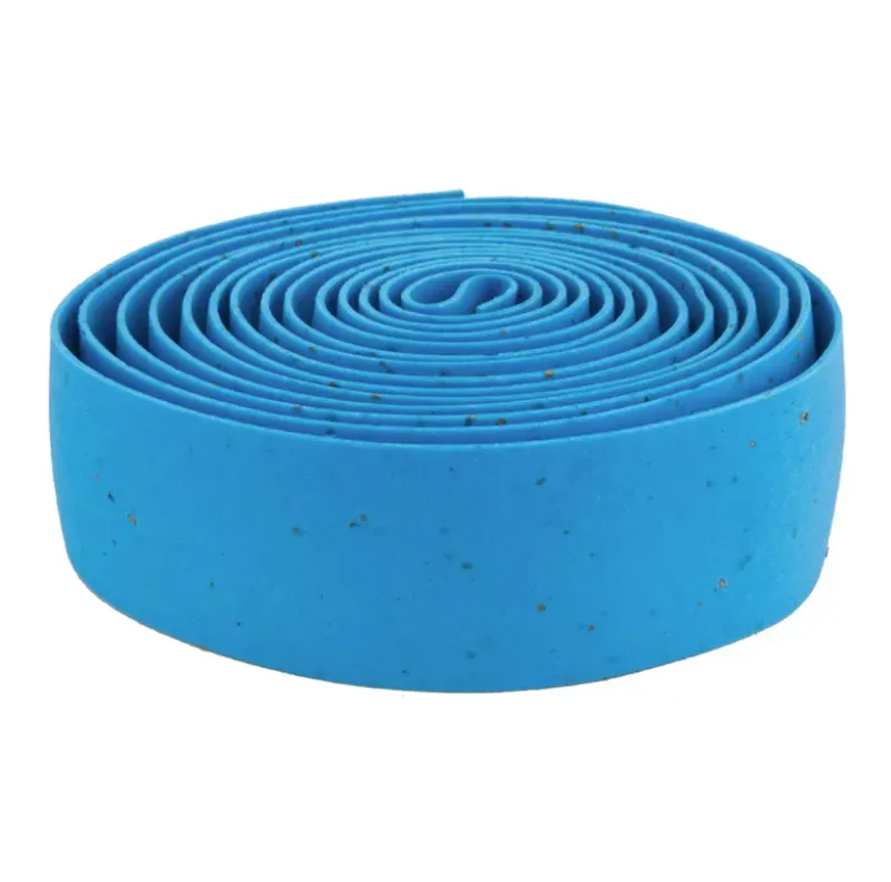 Origin8 Pro Cork Handlebar Tape and Plugs in Light Blue