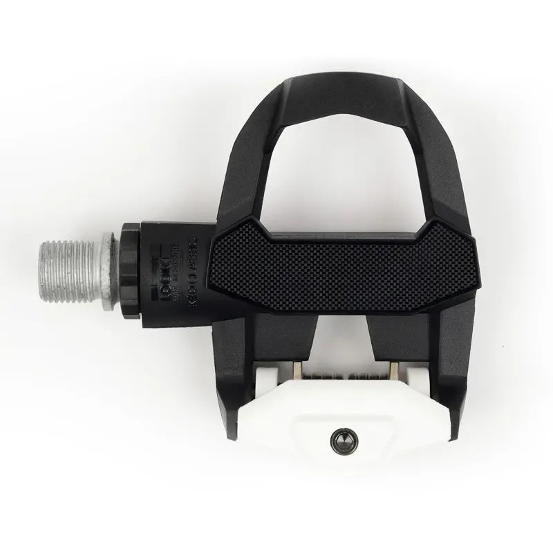 LOOK KEO CLASSIC 3 Pedals - Single Sided Clipless Chromoly 9/16 Black/ White Black/White