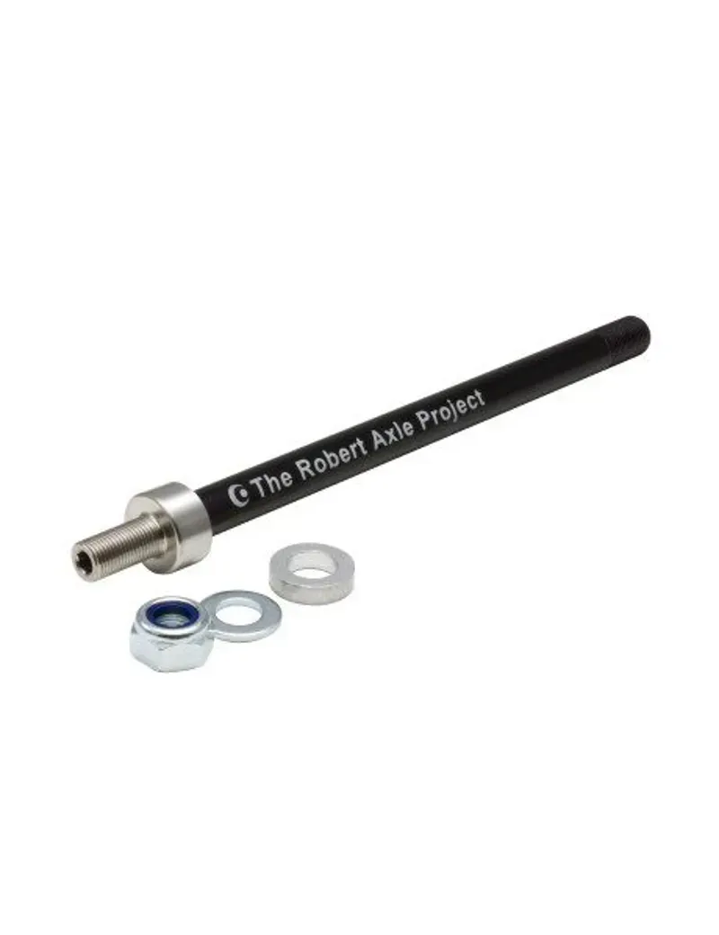 Robert Axle Project Kid Trailer 12mm 175/183mm Thru Axle in Black