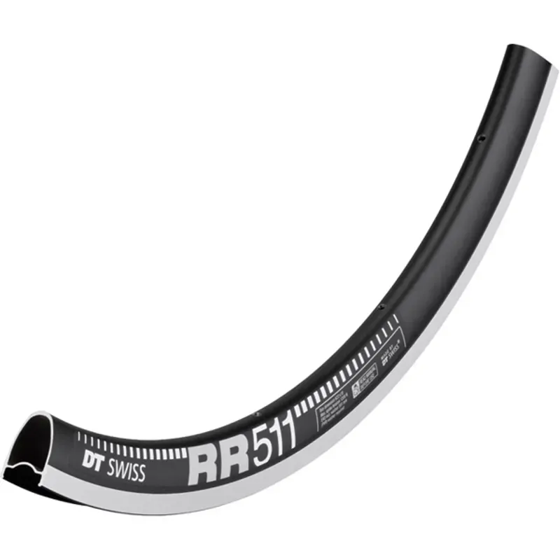 DT Swiss RR 511 Rim - 700 Rim Black 24H Black 700c