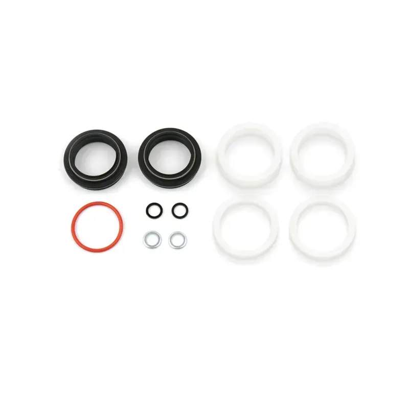Rock Shox Fork Dust Wiper Upgrade Kit - 32mm Black Flanged Low Friction Seals 