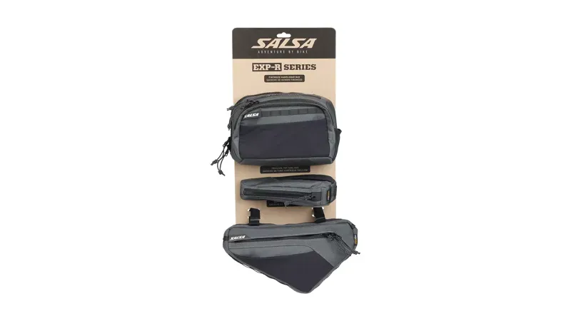 Salsa EXP-R Series Bag Bundle in Gray