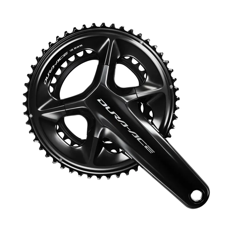Shimano Dura-Ace FC-R9200 12-Speed Chainring - 52t Asymmetric 110 BCD Black NH Black-2