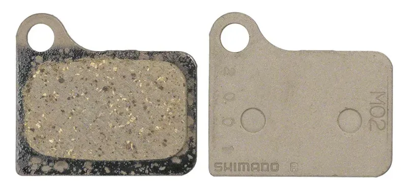 Shimano M02 Resin Disk Brake Pads and Spring for Deore BR-M555