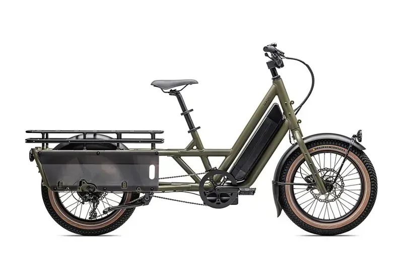 Specialized Haul LT E-Hybrid Bike in Satin Green-1