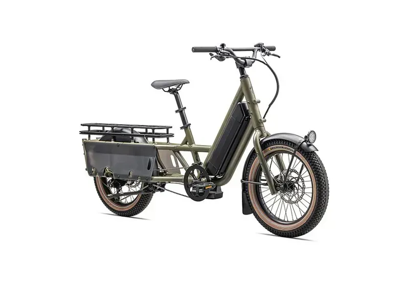 Specialized Haul LT E-Hybrid Bike in Satin Green-2